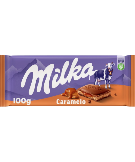 CHOCOLATE MILKA CARAMELO T/100 GR