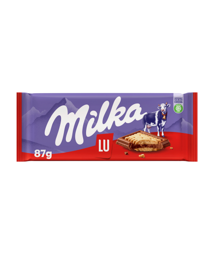 CHOCOLATE MILKA LU 87 GR