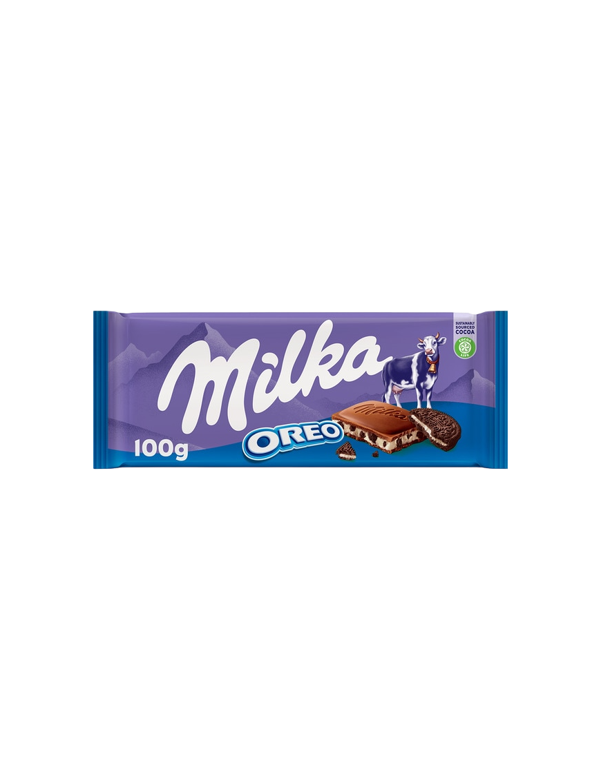 CHOCOLATE MILKA OREO T/100 GR