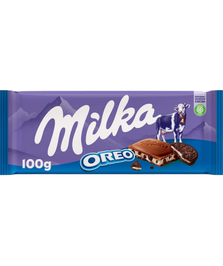 CHOCOLATE MILKA OREO T/100 GR