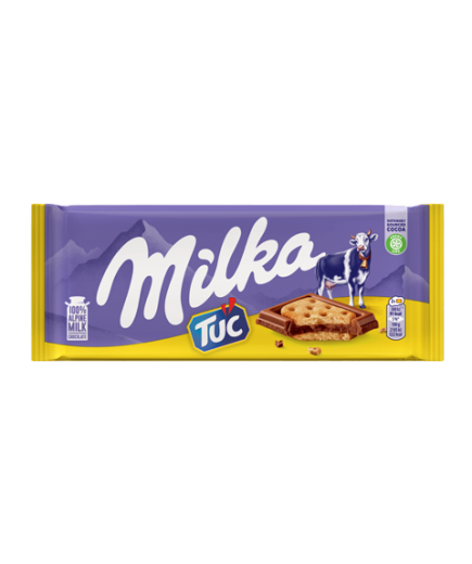 CHOCOLATE MILKA TUC T/87 GR