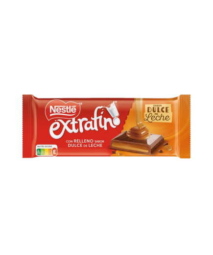 CHOCOLATE NESTLE EXTAFINO DULCE DE LECHE T/84GR