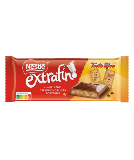 CHOCOLATE NESTLE EXTAFINO TOSTA RICA T/84GR