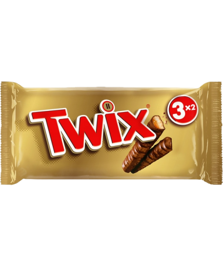 CHOCOLATE TWIX RELLENO CARAMELO BOLSA/150 GR