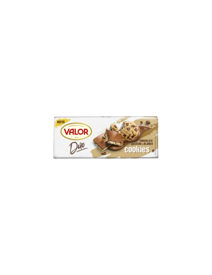 CHOCOLATE VALOR DUO COOKIES T/170GR