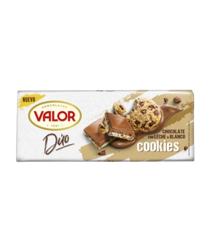 CHOCOLATE VALOR DUO COOKIES T/170GR