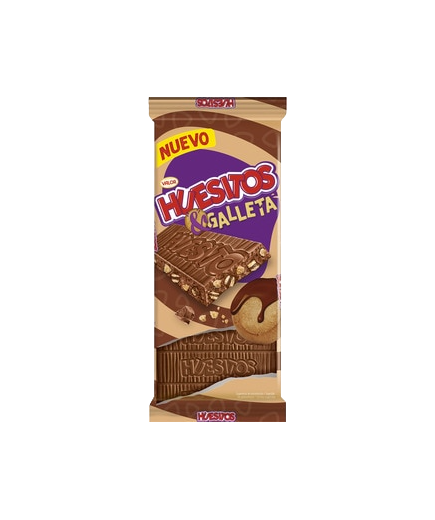 CHOCOLATE VALOR HUESITOS CON GALLETA P/125 GR