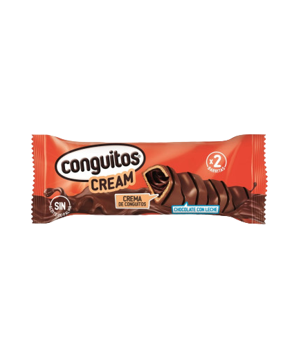 CONGUITOS BARRITA RELLENA 46 GR PACK-2 UD