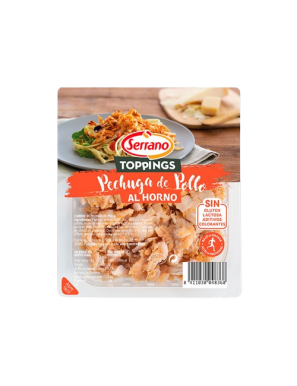 PECHUGA POLLO AL HORNO SERRANO B/140 GR