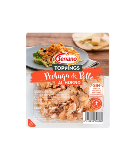 PECHUGA POLLO AL HORNO SERRANO B/140 GR