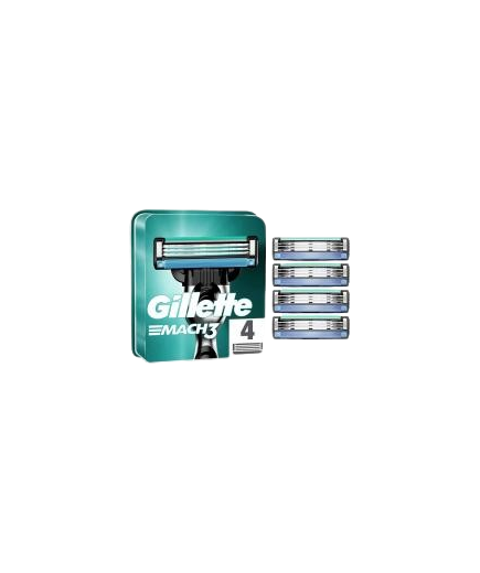 MAQUINILLA CARGADOR GILLETTE MACH-3 PACK-4 UD