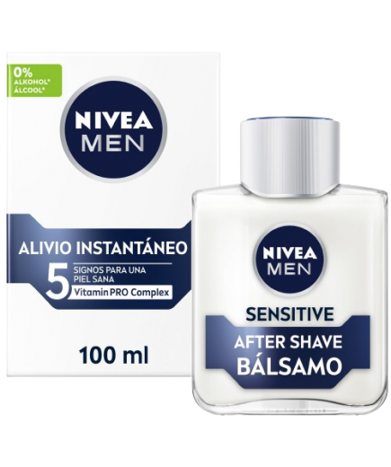 MASAJE AFTER SHAVE NIVEA LOCION SENSITIVE B/100 ML