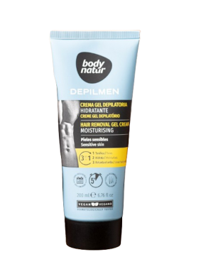 DEPILADOR BODYNATUR CREMA HOMBRE SENSIBLE B/200 ML