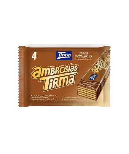 DULCES LAGUIMAR TIRMA AMBROSIAS AVELLANA P/107GR