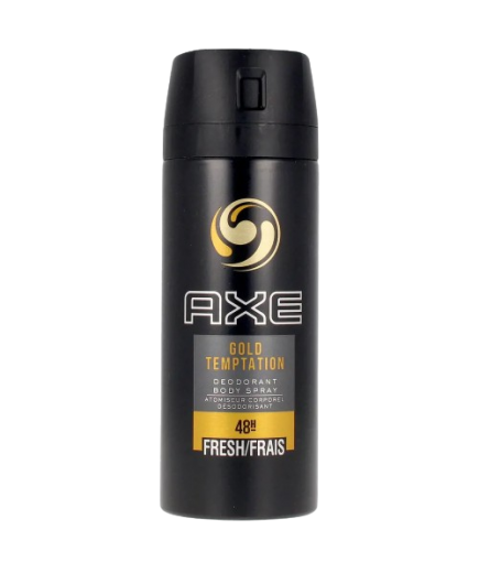 DESODORANTE AXE GOLD TEMPTATION SP/150 ML