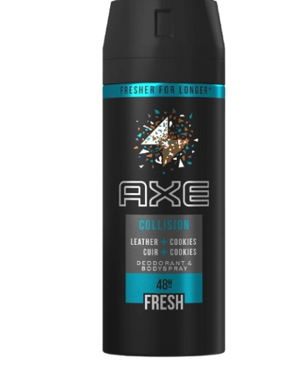 DESODORANTE AXE COLLISION+COOKIES SP/150 ML