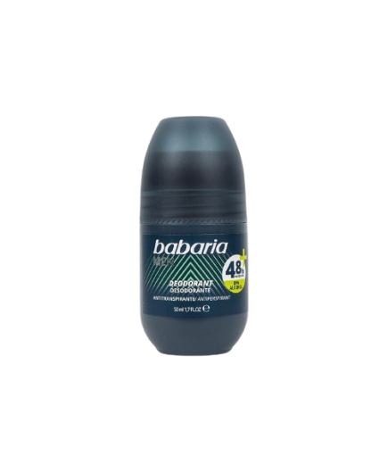 DESODORANTE BABARIA MEN SIN ALCOHOL ROLL-ON 50ML