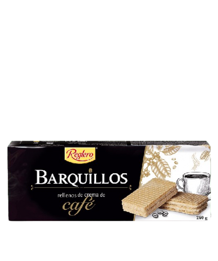 REGLERO BARQUILLOS DE CAFE P/260 GR