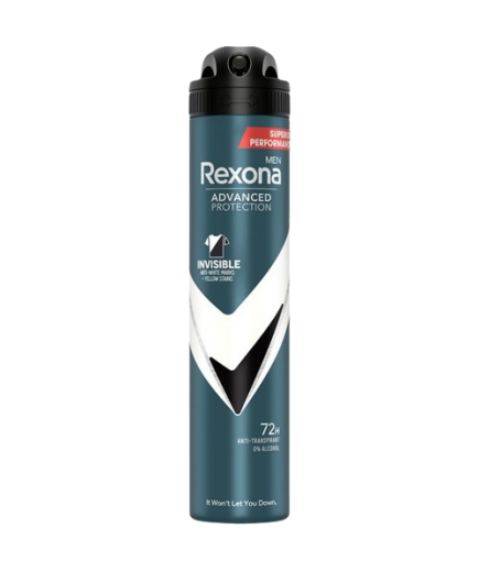 DESODORANTE REXONA MEN INVISIBLE 72H SP/200 ML