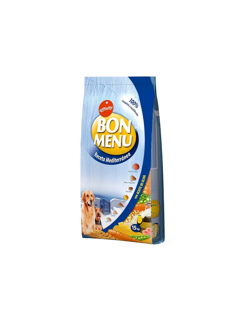 COMIDA PERROS BON MENU PREMIUM SACO 15 KG