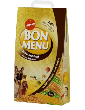 COMIDA PERROS BON MENU TRADICIONAL SACO 4 KG