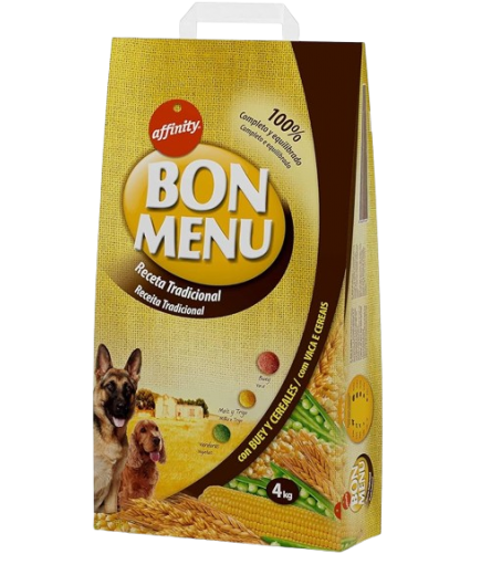 COMIDA PERROS BON MENU TRADICIONAL SACO 4 KG