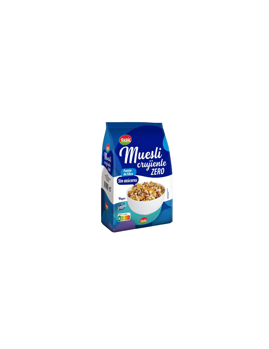 CEREAL MUESLI CRUJIENTE ZERO ESGIR S/GLUTEN B/350G