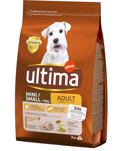 COMIDA PERROS ULTIMA ADULTO POLLO  B/3 KG