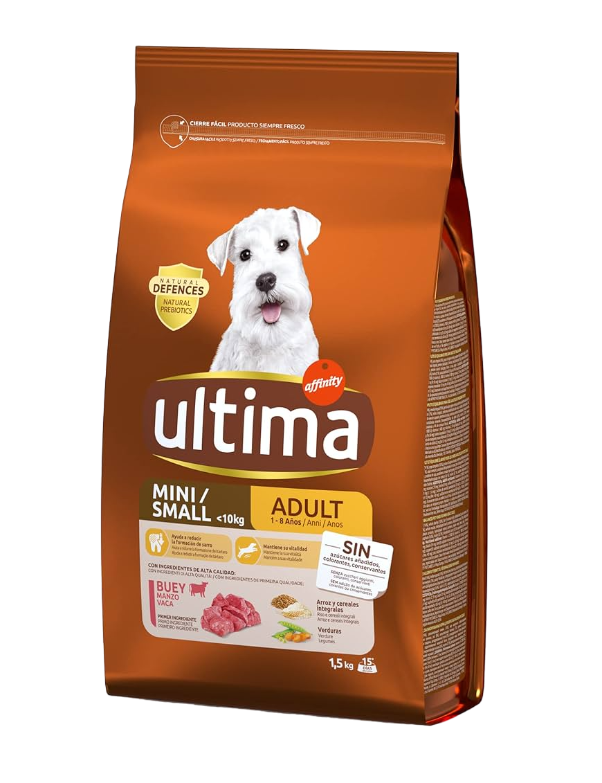 COMIDA PERROS ULTIMA MINI ADULTO B/1,5KG