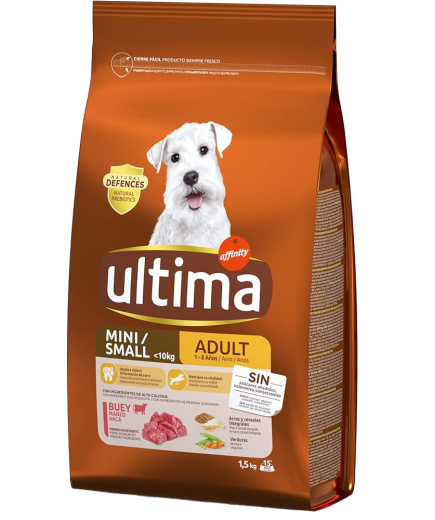 COMIDA PERROS ULTIMA MINI ADULTO B/1,5KG