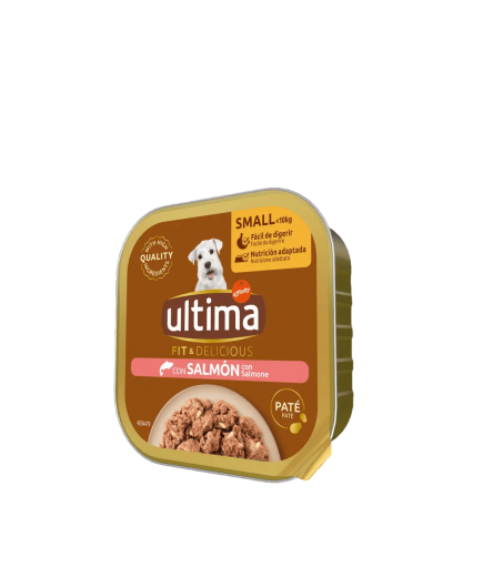 COMIDA PERRO PATE ULTIMA FIT DELI SALMON T/150G