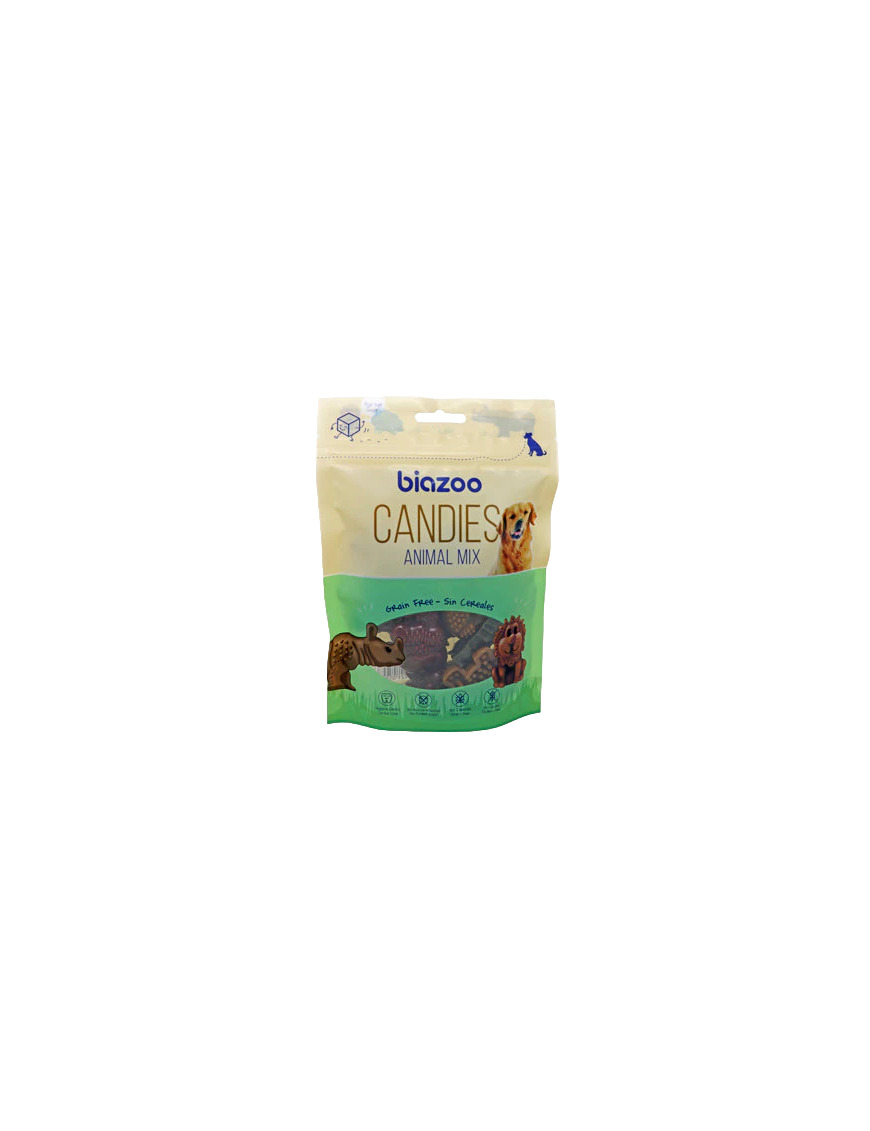 COMIDA PERROS ANIMAL MIX BIO ZOO 100GRS