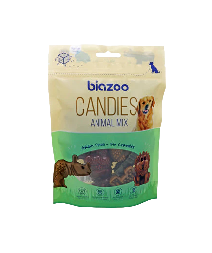 COMIDA PERROS ANIMAL MIX BIO ZOO 100GRS