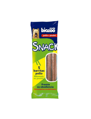 COMIDA PERROS BIOZOO SNACKS DE POLLO B/5UDS