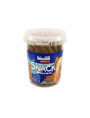 COMIDA PERROS SNACK BIOZOO BACON B/300GRS