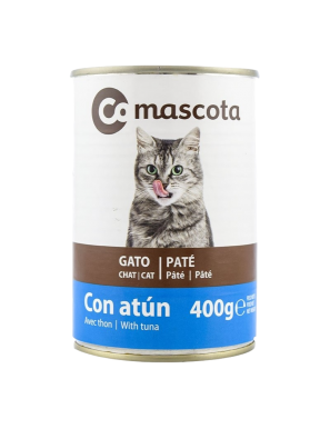 COMIDA GATOS COMASCOTAS ATUN LATA 400GR