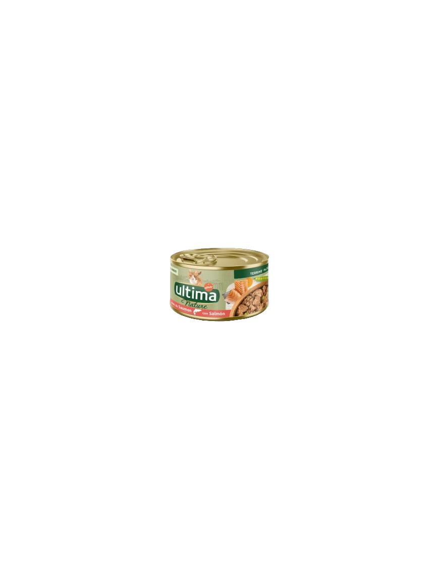 COMIDA GATOS ULTIMA NATURE SALMON L/85G