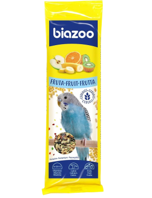 BIOZOO COMIDA PERIQUITOS BARRITAS P/2X60GR