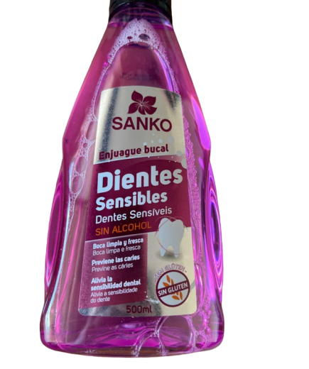 ENJUAGUE BUCAL SANKO DIE/SENSIBLE SIN ALCOHO 500ML