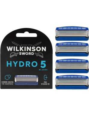 MAQUINILLA AFEITAR WILKINSON HYDRO-5 + 4 RECAMBIOS