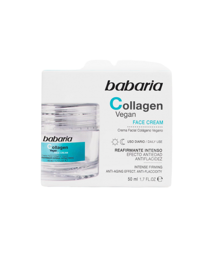 CREMA FACIAL BABARIA COLLAGEN TARRO 50 ML