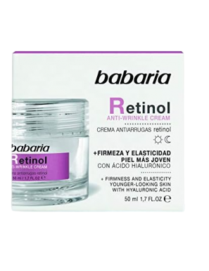 CREMA FACIAL BABARIA RETINOL  TARRO 50 ML