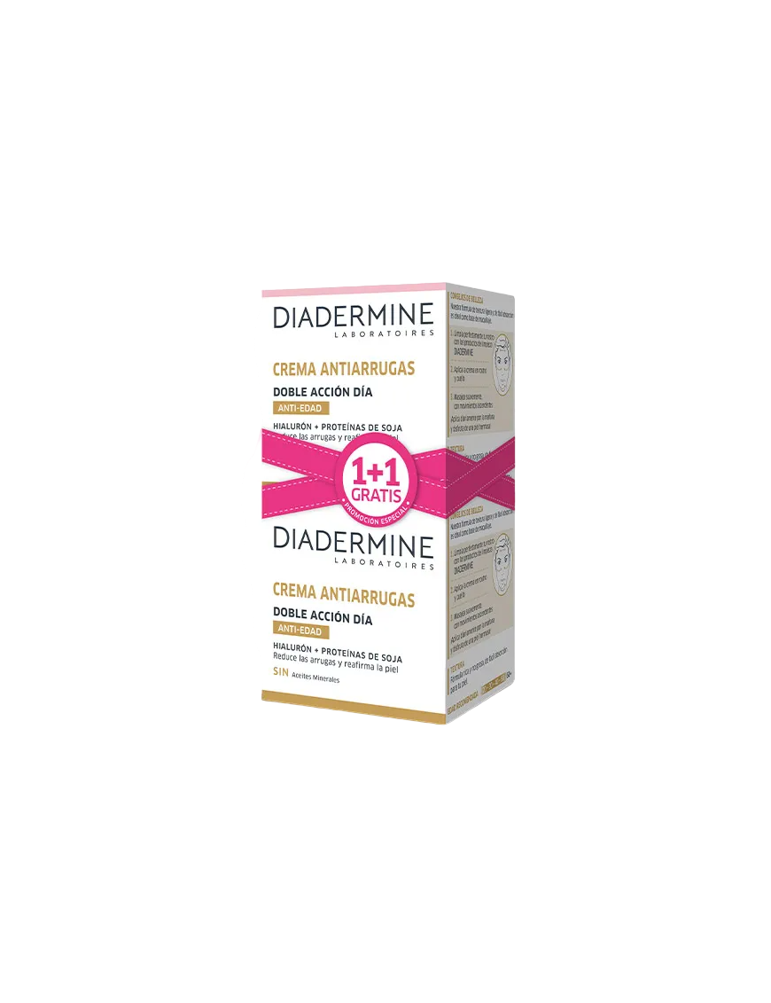 CREMA FACIAL DIADERMINE ANTIARRUGAS DIA2X1 B/50 ML