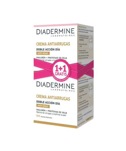 CREMA FACIAL DIADERMINE ANTIARRUGAS DIA2X1 B/50 ML