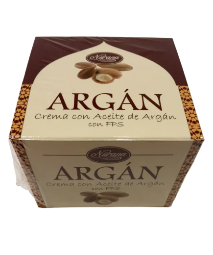 CREMA FACIAL NURANA C/ACEITE DE ARGAN B/50 ML