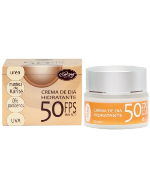 CREMA FACIAL NURANA DIA UREA-KARITE SPF50  B/50 ML