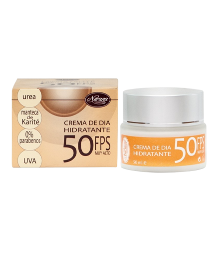 CREMA FACIAL NURANA DIA UREA-KARITE SPF50  B/50 ML