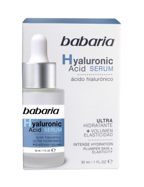 SERUM FACIAL BABARIA ACIDO HIALURONICOL B/30 ML