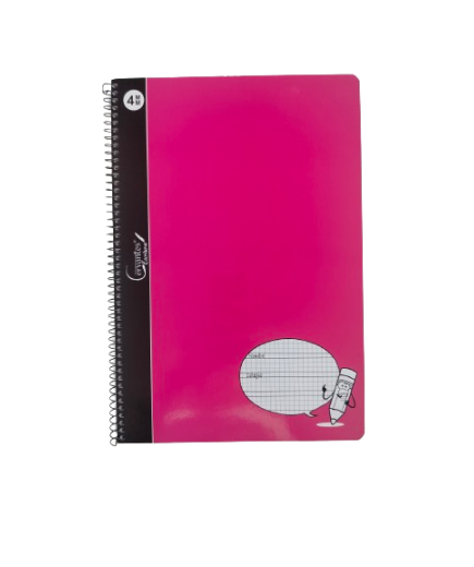 PP CUADERNO M/P CARTON PAUTA LAPIZ 80H Fº 4 MM UD