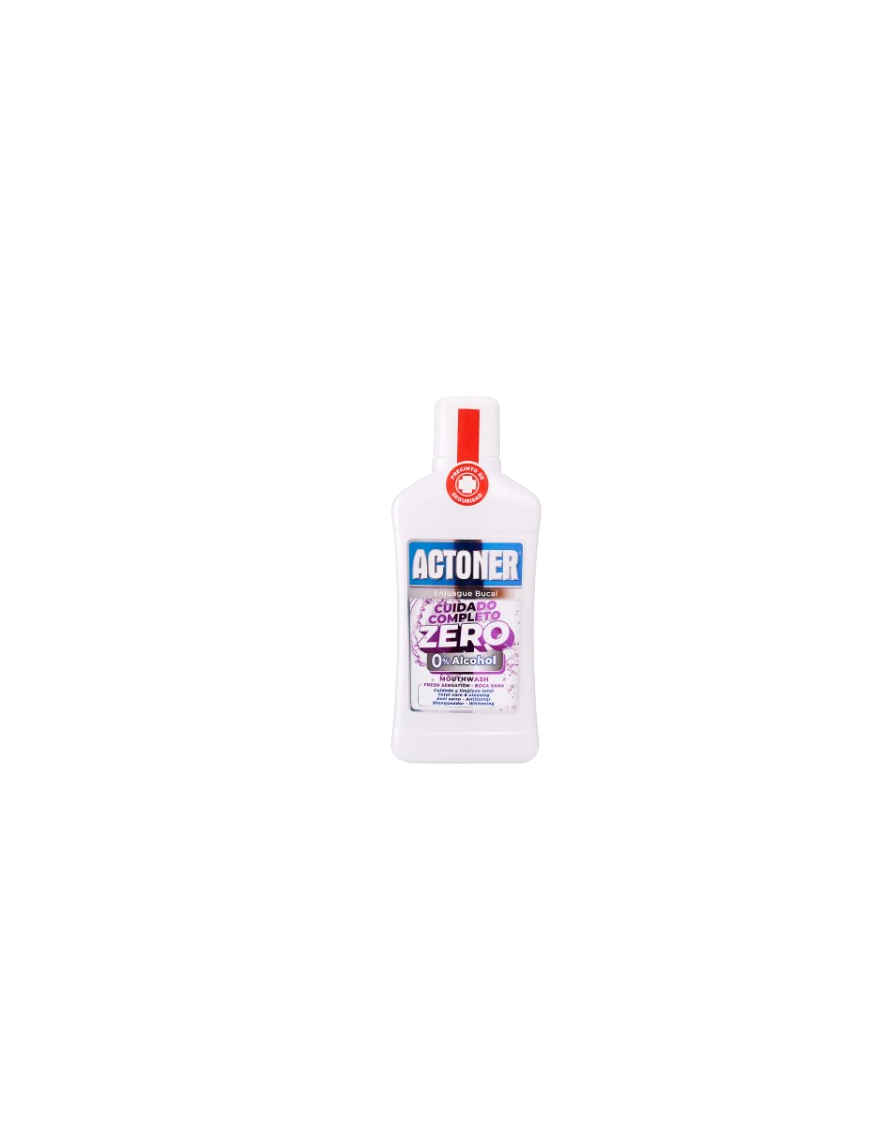 ENJUAGUE BUCAL ACTONER COMPLET ZERO ALCOHOL 500ML